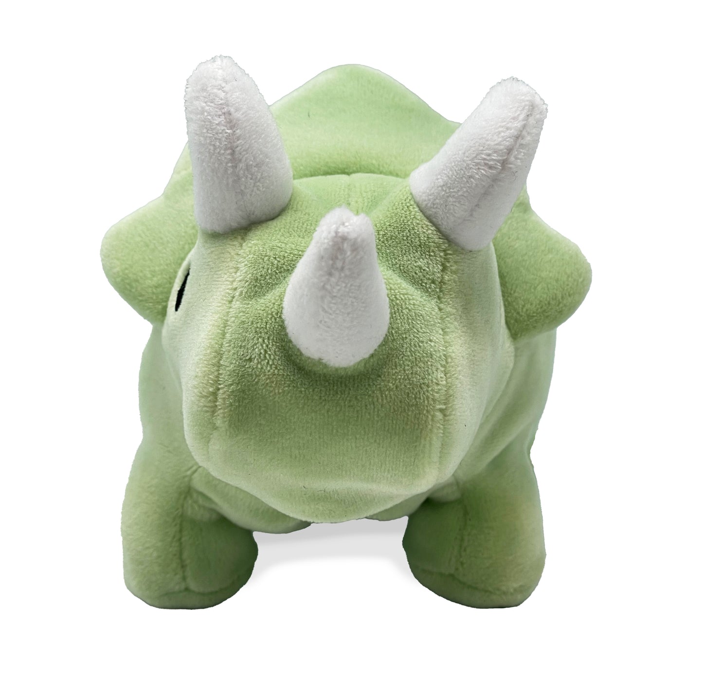 Hatchkinz | Triceratops Reversible Plushie 8"